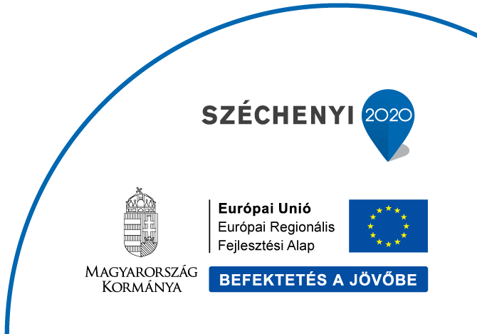 Széchenyi 2020-logó alsó pozícióban